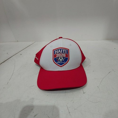 ALASO 2026 HAITI WORLD CUP BASEBALL CAP - RED / WHITE image 2