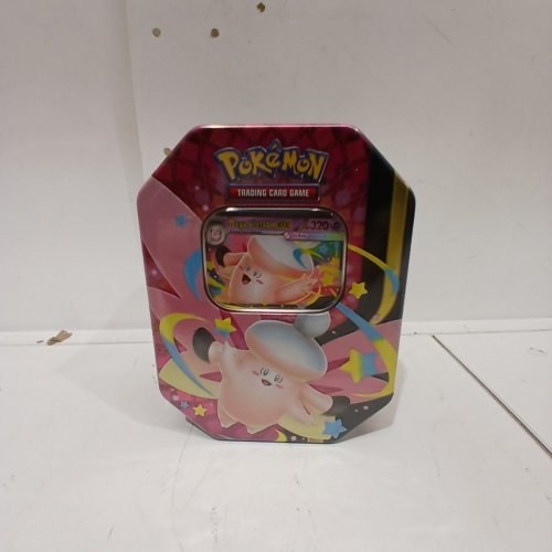 POKÉMON TRADING CARD GAME COLLECTIBLE MEGA MOONLIT COLLECTION - MEGA CLEFABLE EX TIN image 2