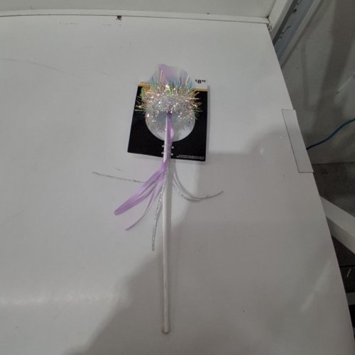 WAY TO CELEBRATE! LIGHT-UP STAR WAND - IRIDESCENT PURPLE (STYLE: WM36202) image 2