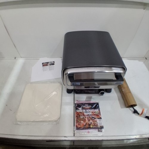 NINJA ARTISAN OUTDOOR PIZZA OVEN WITH 700F MAX TEMPERATURE - 12" - BLACK (MODEL: MO201C) image 6