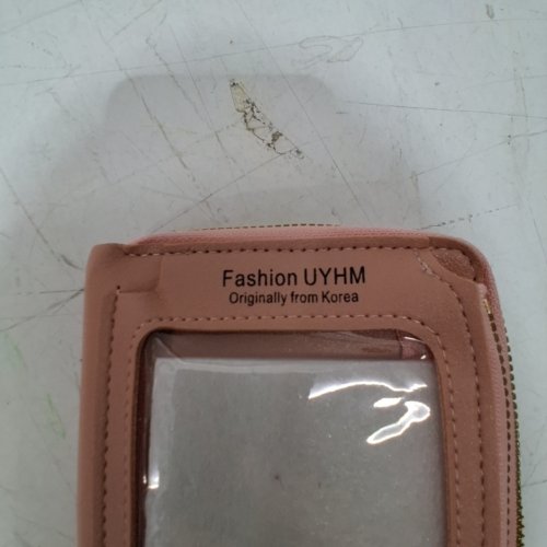 VEFLORA TOUCHSCREEN PHONE CROSSBODY BAG WALLET - PINK/GOLD (STYLE: 20292203724) image 2
