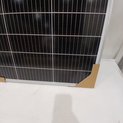 IRICO MONOCRYSTALLINE SOLAR PANEL - 100W, 17 V - 35.8" X 23.6" X 1.2" - BLACK (MODEL: IRSP180200) image 4
