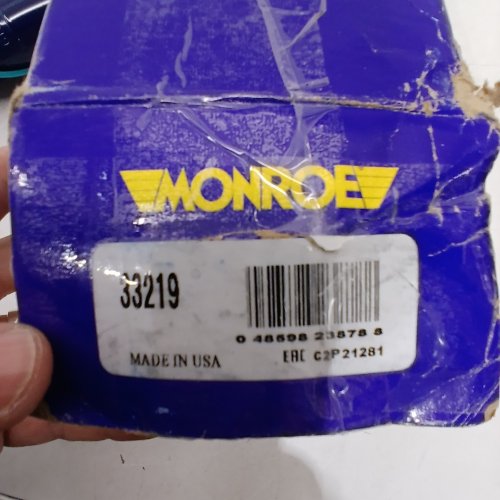 MONROE MONRO-MATIC GAS CHARGED SHOCK ABSORBER - FOR 10-15 TOYOTA PRIUS - BLUE (MODEL: 33219) image 2