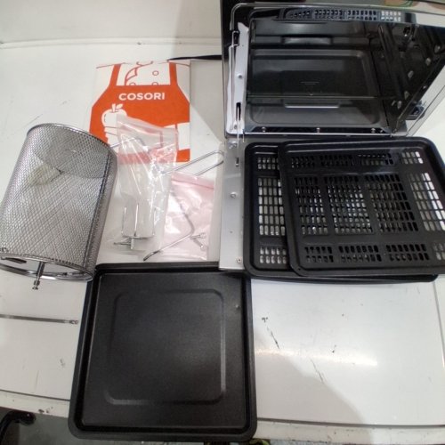 COSORI 11-IN-1 SIR FRYER FOOTPRINT OVEN COMBO WITH ROTISSERIE, TOAST, ROAST, BAKE, REHEAT FUNCTIONS & MORE - 13QT - STAINLESS STEEL (MODEL: CAF-R121-SCA) image 4