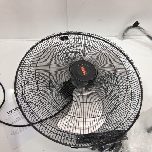 INDUSTRIAL 3-SPEED FLOOR FAN - 20" - BLACK (MODEL: HIFANXFLOOR20) image 2