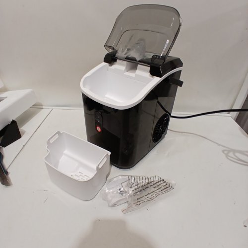EUHOMY COUNTERTOP NUGGET ICE MAKER - MAKES 26LBS IN A DAY - BLACK (MODEL: IM002-NBL-CAEH) image 4