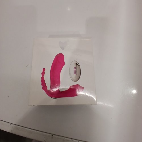 FOXSHOW CUTE M6 RECHARGEABLE WATERPROOF PERSONAL MASSAGER WITH 7 HEATING OPTIONS AND 7 SUCKING OPTIONS, WIRELESS REMOTE INCLUDED - PINK image 2