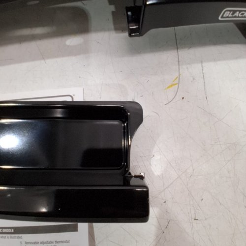 BLACK+DECKER FAMILY SIZED CORDED ELECTRIC GRIDDLE - 20" X 11" - BLACK (MODEL: GD2011BC) image 3