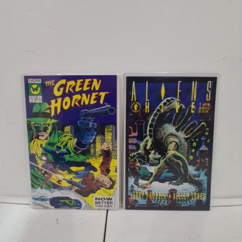 4 ASSTD MARVEL, DARK HORSE, IMAGE AND NOW COMIC BOOKS - WILDCATS #2, WARHEAADS #6, THE GREEN HORNET #5, ALIENS HIVE #1 OF 4 - VARIOUS AUTHORS image 3