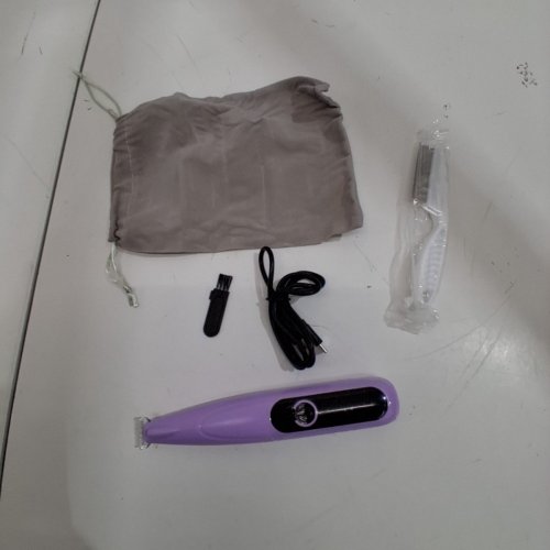 PAPMINI PET TRIMMER - ROUNDED TRIMMER TIP - LED LIGHT - 40DB - PURPLE image 4