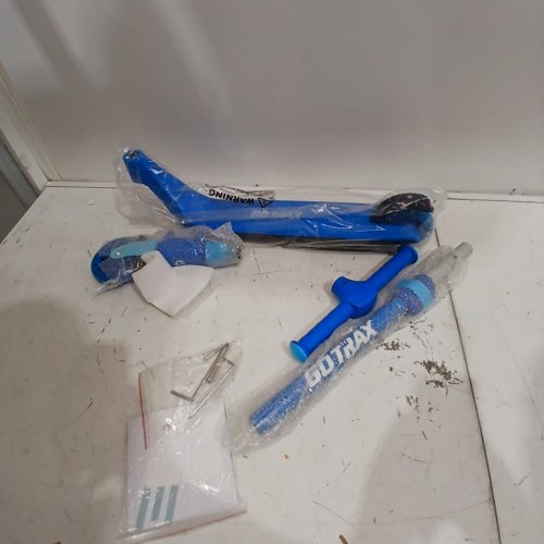 KIDS GOTRAX LUMINOUS WHEEL KICK SCOOTER - BLUE (STYLE: KO3) image 3