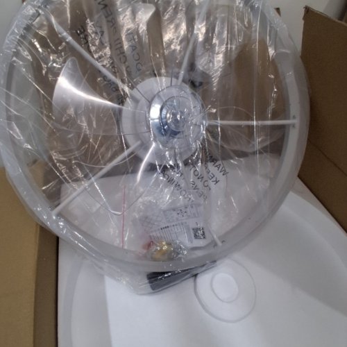 VOLISUN MODERN CEILING FAN WITH LIGHTS REMOTE AND 6 SPEEDS - 3000K TO 6500K - WHITE (MODEL: 8223-600) image 3