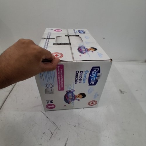 96PK ROYALE PREMIUM DIAPERS - SIZE 1 - 8 TO 14LBS image 2