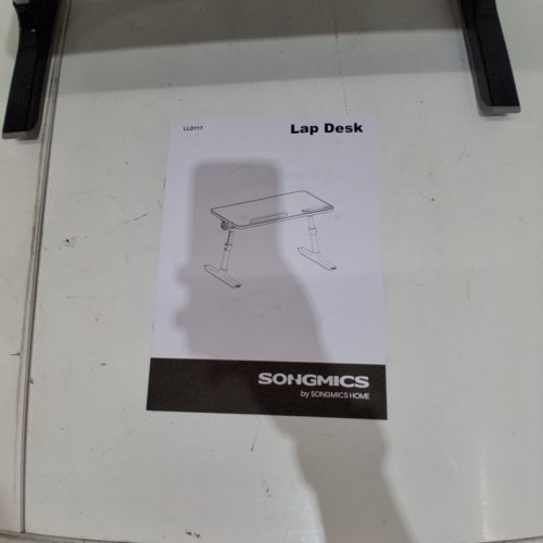 SONGMICS POP UP LAP DESK - BLACK (MODEL: LLD117B101) image 3