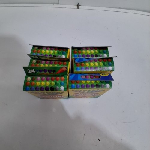 6(24PK) CRAYOLA CRAYONS - 144 TOTAL - ASSORTED COLOURS image 3
