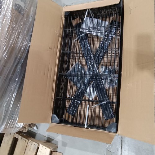 REIBII 6-TIER ADJUSTABLE METAL WIRE RACKS FOR KITCHEN PANTRY BASEMENT - 75" X 18" X 36" - BLACK (MODEL: RBBT6LM90L45W) image 2