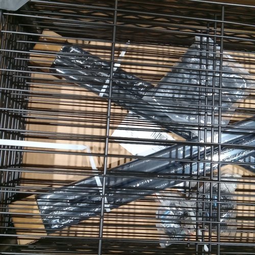 REIBII 6-TIER ADJUSTABLE METAL WIRE RACKS FOR KITCHEN PANTRY BASEMENT - 75" X 18" X 36" - BLACK (MODEL: RBBT6LM90L45W) image 3