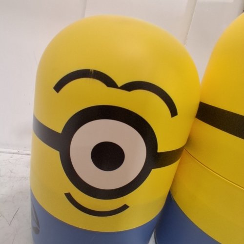 2PC MINIONS STACKABLE STORAGE CONTAINER - 12.25" / 15" - YELLOW/BLUE (MODEL: 2038101) image 5
