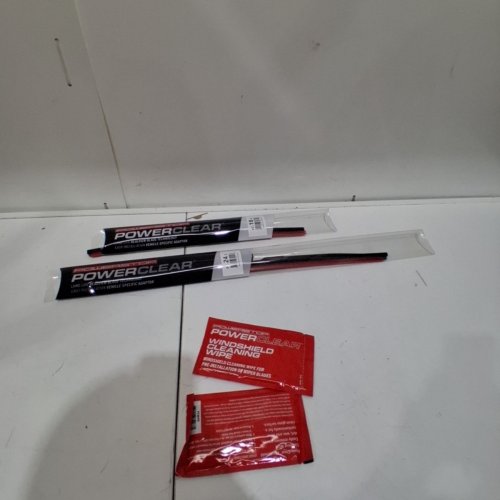 2PC POWERCLEAR BY POWERSTOP WINDSHIELD WIPER BLADE KIT - 18"/24" - BLACK image 2