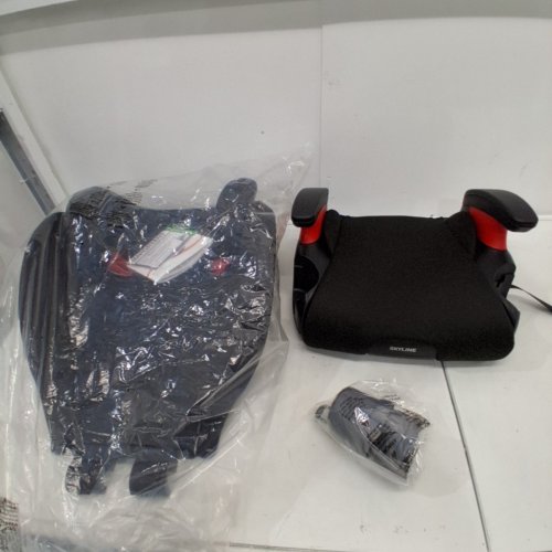 BRITAX SKYLINE 2-STAGE BELT-POSITIONING BOOSTER CAR SEAT WITH 2-LAYER IMPACT PROTECTION - 40-120LB CAPACITY - DUSK/BLACK (MODEL: E1C249H) image 3