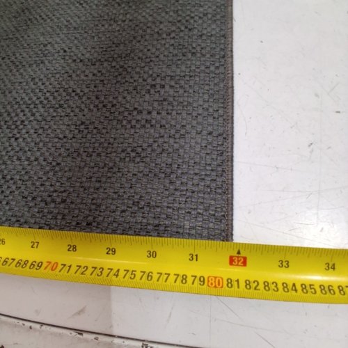 COLOR & GEOMETRY THIN DOOR INDOOR MAT - 22" X 32" - GREY image 3