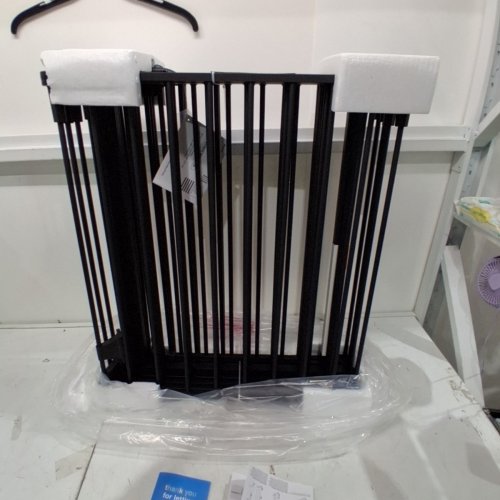 REGALO SUPER WIDE GATE AND PLAY YARD - 144" - BLACK (1350 DS) image 2