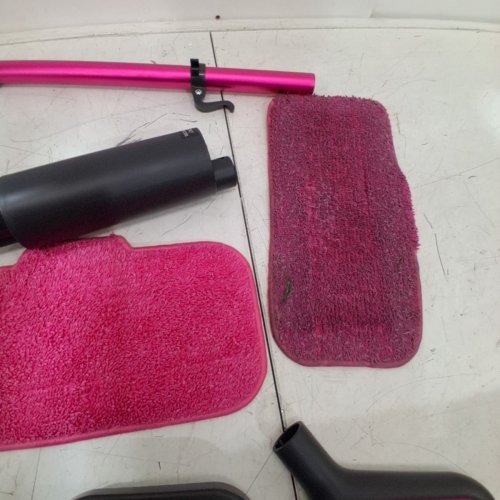 SCHENLEY STEAM MOP - 120 V 1200W - PINK / BLACK (MODEL: SLFCSM054) image 5