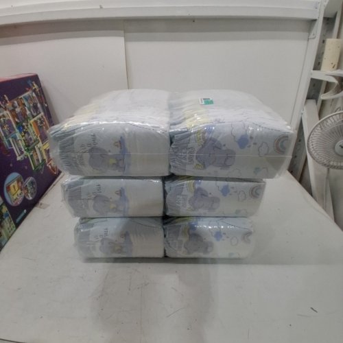 186PK PAMPERS SWADDLERS DISPOSABLE DIAPERS - SIZE 2 image 2