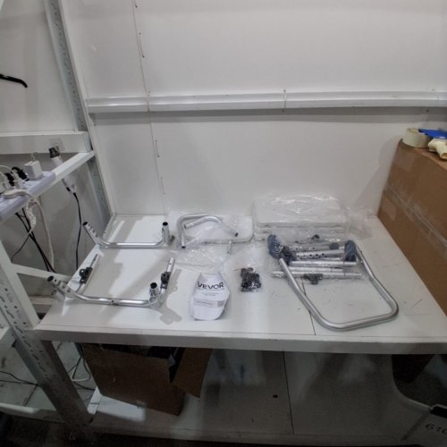 TUB TRANSFER BENCH FOR BATHTUB, ADJUSTABLE SHOWER SEATS FOR ADULTS - 400LBS CAPACITY - WHITE/SILVER (MODEL: FBL630263) image 2