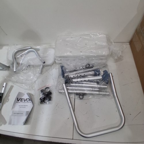 TUB TRANSFER BENCH FOR BATHTUB, ADJUSTABLE SHOWER SEATS FOR ADULTS - 400LBS CAPACITY - WHITE/SILVER (MODEL: FBL630263) image 3