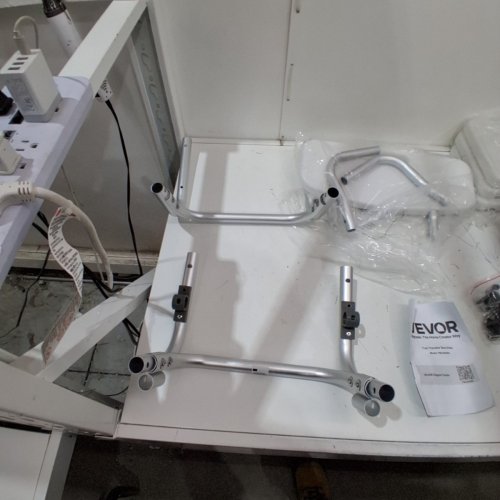 TUB TRANSFER BENCH FOR BATHTUB, ADJUSTABLE SHOWER SEATS FOR ADULTS - 400LBS CAPACITY - WHITE/SILVER (MODEL: FBL630263) image 4