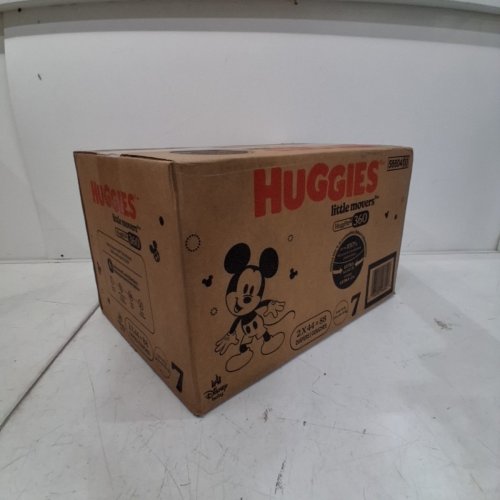 88PK HUGGIES LITTLE MOVERS DIAPERS - SIZE 7 - DISNEY MICKEY MOUSE image 2