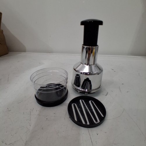 HANDHELD ONION CHOPPER - 8.5" - BLACK image 2