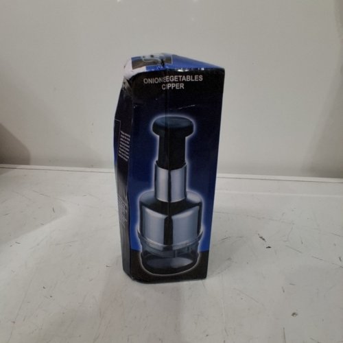 HANDHELD ONION CHOPPER - 8.5" - BLACK image 3