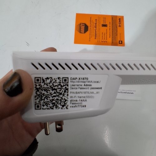 D-LINK WI-FI 6 MESH RANGE EXTENDER - 2.4 GHZ / 5 GHZ - WHITE (MODEL: DAP-X1870) image 4