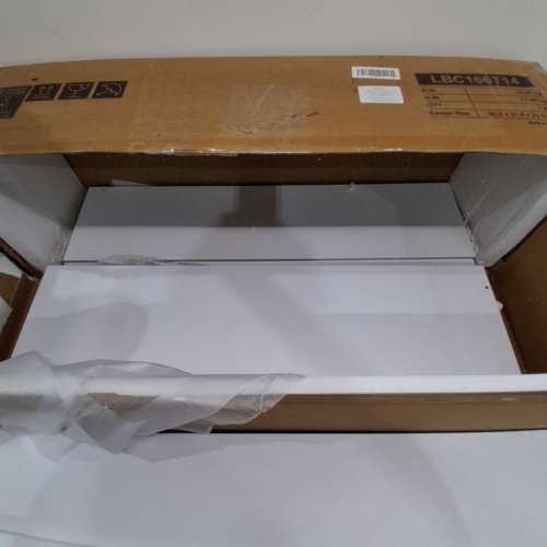 VASAGLE 6-TIER ADJUSTABLE SHELVING OPEN BOOKCASE - 63.3" X 23.6" X 9.4" - WHITE (MODEL: LBC166T14) image 7