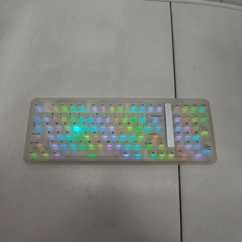 KIIBOOM PHANTOM 98 LITE RGB SILENT MECHANICAL KEYBOARD - TRANSPARENT image 2