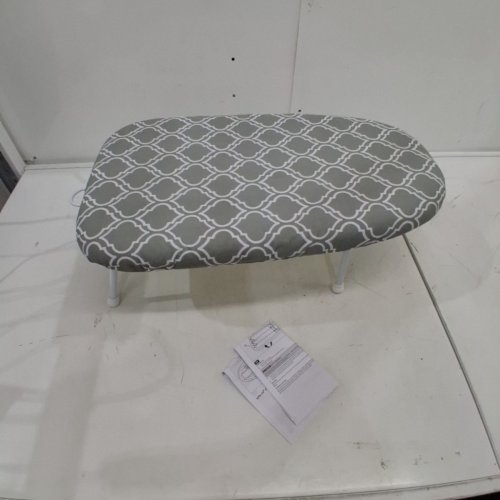 AMAZON BASICS COMPACT TABLETOP IRONING BOARD - GREY image 2