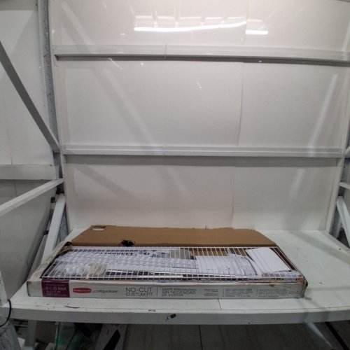 RUBBERMAID CONFIGURATIONS 4FT-8FT DELUXE CUSTOM CLOSET KIT, TITANIUM - 3H89 image 2