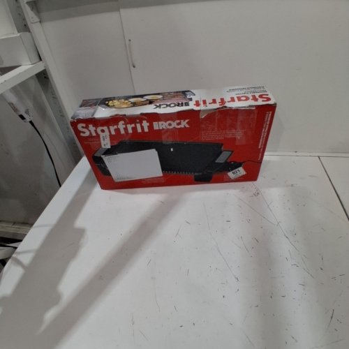 STARFRIT THE ROCK ELECTRIC REVERSIBLE GRILL/GRIDDLE - 20" X 10" - 1500W - BLACK - (MODEL: 024427) image 5