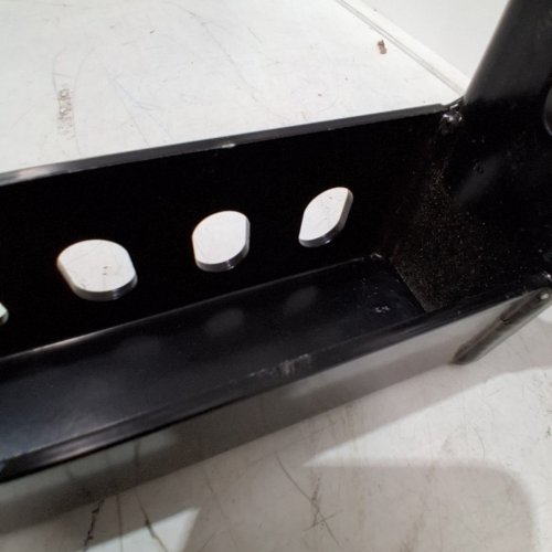 2PK REALTRUCK BACKRACK INSTALLATION HARDWARE KIT WITH BRACKETS - 21" - BLACK (MODEL: BAC30117TB / BAC30201TB) image 4