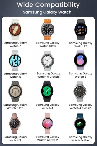 YAEKEA SAMSUNG WATCH CHARGER - 37" - BLACK image 2