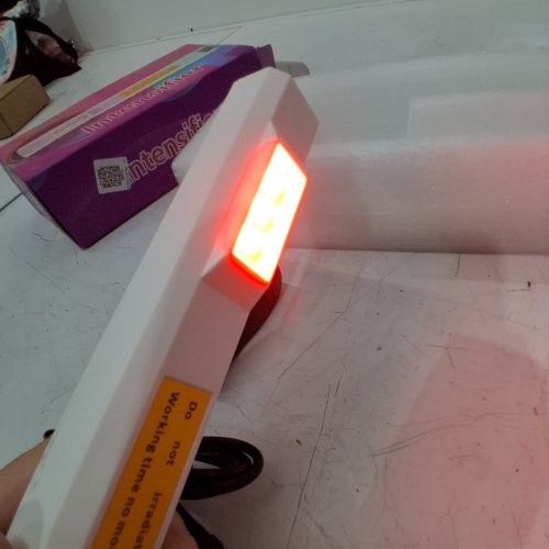 INFERRED THERAPY VEIN FINDER CLINICAL NEEDLE PLACEMENT INTENSIFIER LIGHT-8"- WHITE image 2