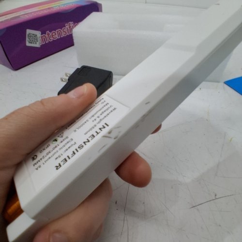 INFERRED THERAPY VEIN FINDER CLINICAL NEEDLE PLACEMENT INTENSIFIER LIGHT-8"- WHITE image 4