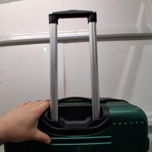 ATLANTIC ACCLAIM II LIGHTWEIGHT HARD-SIDE LARGE CHECKED LUGGAGE WITH TSA LOCKS - 28" - GREEN (MODEL: AL16774) image 6