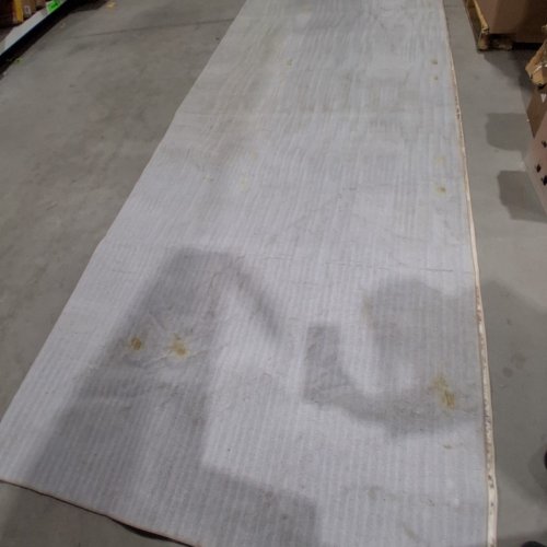 DISTRESSED ABSTRACT AREA RUG - 8FT X 10FT BEIGE/WHITE/MULTICOLRED image 3