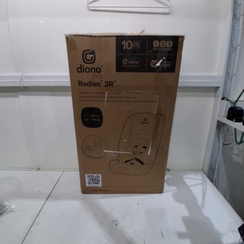 DIONO RADIAN 5 POINT HARNESS ERGONOMICALLY DESIGNED 3R 3-IN-ONE BIRTH TO BOOSTER 10 YEAR CAR SEAT - 2.3KG - 53KG - BLACK (MODEL: 50620) image 5