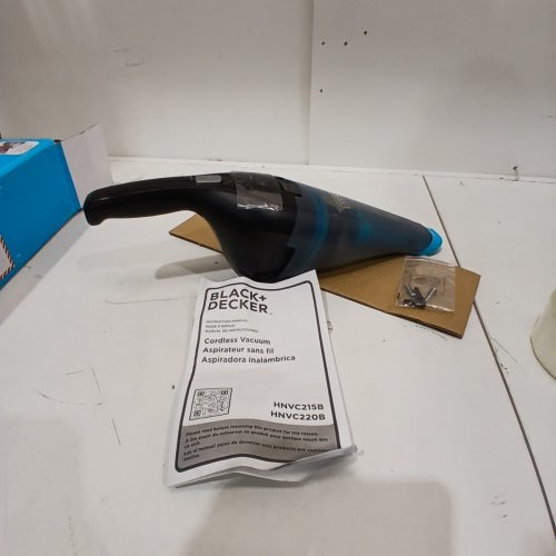 BLACK+DECKER DUSTBUSTER CLASSIC CORDLESS HAND VACUUM - BLACK / BLUE (MODEL: HNVC220BCZ00W) image 3