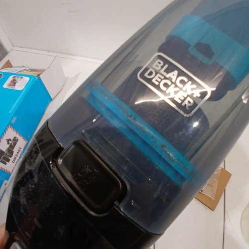 BLACK+DECKER DUSTBUSTER CLASSIC CORDLESS HAND VACUUM - BLACK / BLUE (MODEL: HNVC220BCZ00W) image 4