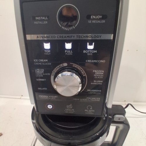 NINJA CREAMI DELUXE 11-IN-1 DIGITAL FROZEN TREAT MAKER - MAKES 24OZ PINTS - SILVER (MODEL: NC501C) image 2